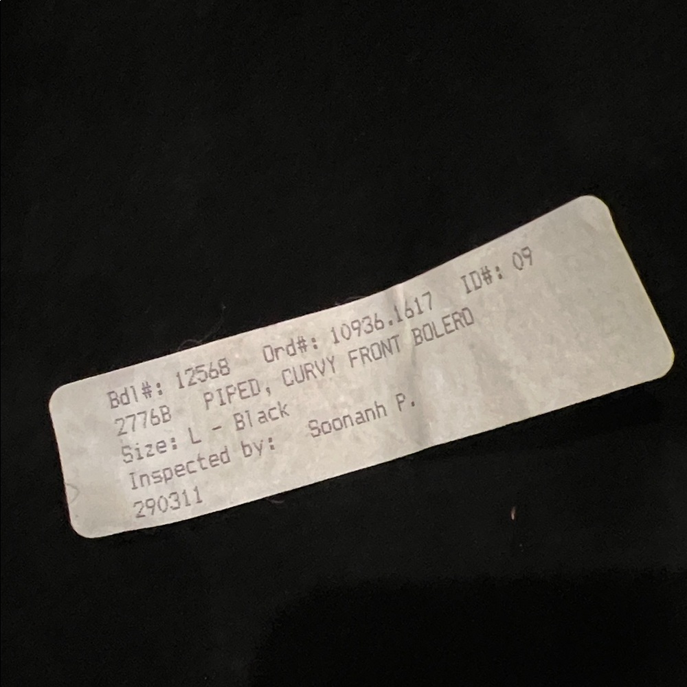 Danier Black Suede Bolero Jacket w/Trim Detail 💕 - Picture 6 of 8